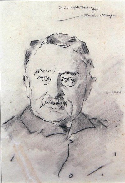 Cecil Rhodes door Mortimer Ludington Menpes