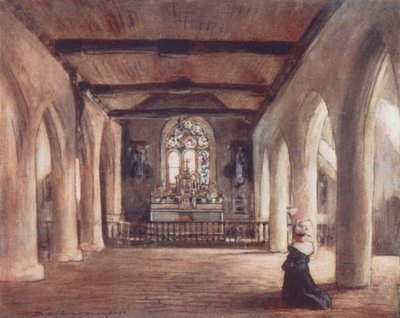 Kerk van St. Mody door Mortimer Ludington Menpes