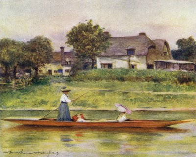 Dorchester Achterwater door Mortimer Ludington Menpes