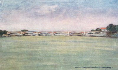 Vroege ochtend aan de Seine door Mortimer Ludington Menpes