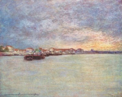 Van Bercy door Mortimer Ludington Menpes