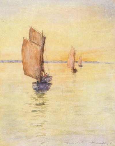 Op weg naar huis door Mortimer Ludington Menpes