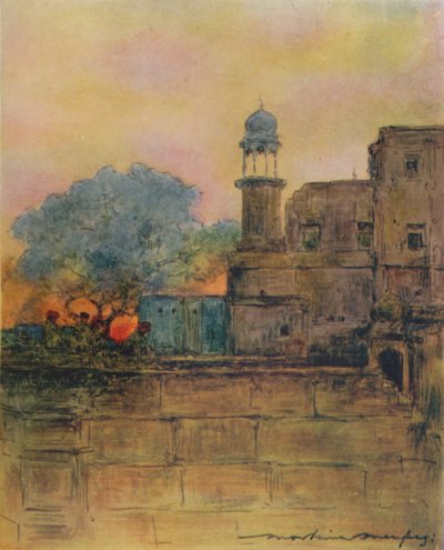 Muttra, 1905 door Mortimer Ludington Menpes