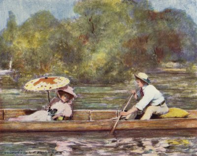 Pangbourne door Mortimer Ludington Menpes