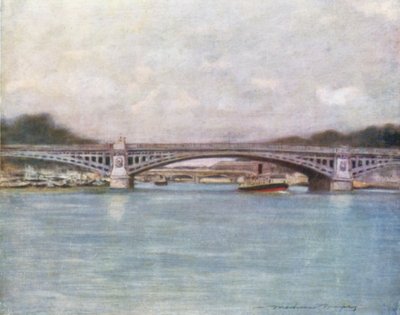 Pont de Solferiens door Mortimer Ludington Menpes