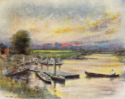 Radley College Bootshuis door Mortimer Ludington Menpes
