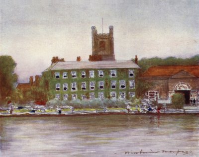 Red Lion Hotel, Henley door Mortimer Ludington Menpes