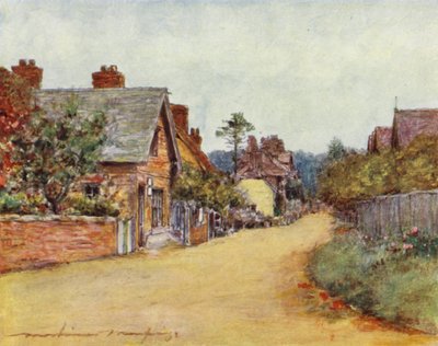 Sonning door Mortimer Ludington Menpes