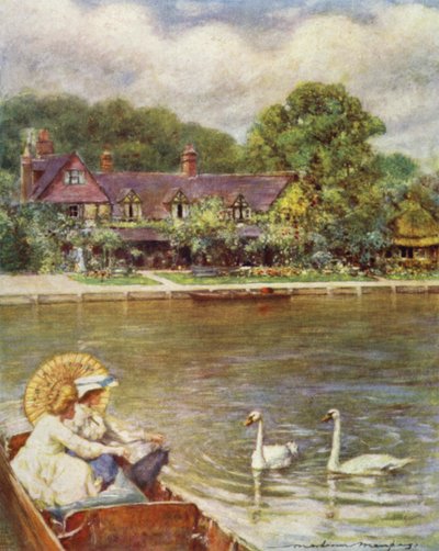 Streatley Inn door Mortimer Ludington Menpes