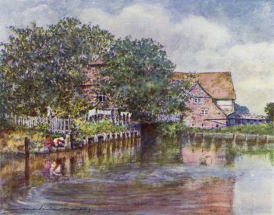Streatley Molen door Mortimer Ludington Menpes