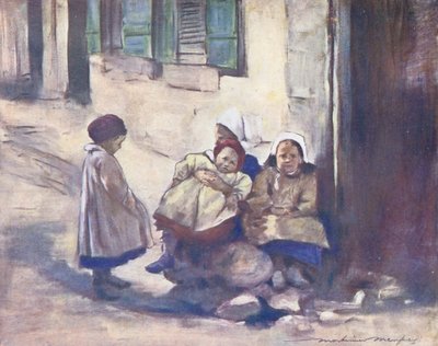 Wereldkinderen: Breton, een familie door Mortimer Ludington Menpes