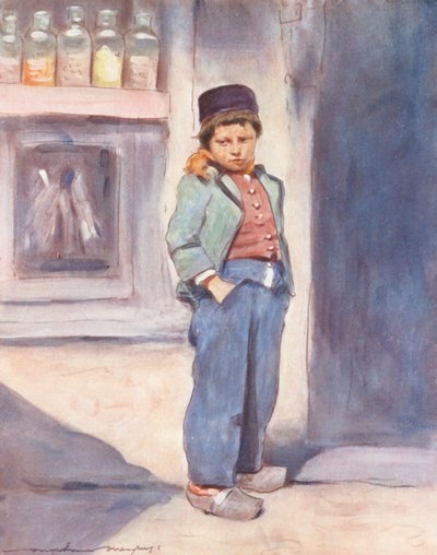 Wereldkinderen: Bretons, Krap Bij Kas door Mortimer Ludington Menpes