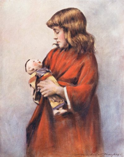 Wereldkinderen: Engels, De Pop door Mortimer Ludington Menpes
