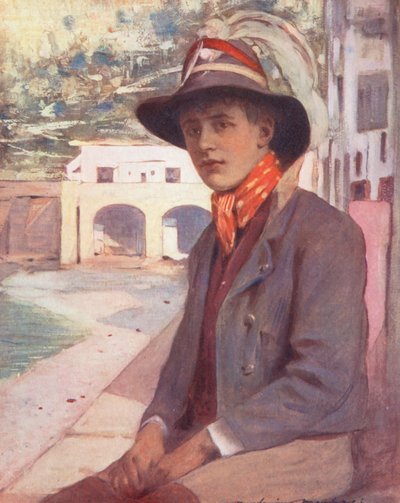 Wereldkinderen: Italiaans, op Capri door Mortimer Ludington Menpes