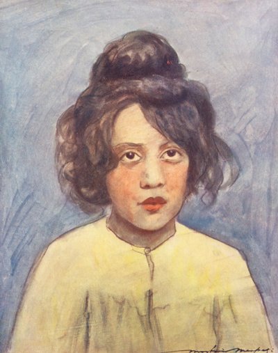 Wereldkinderen: Italiaans, Fiammetta door Mortimer Ludington Menpes
