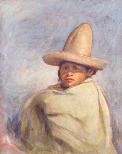 Wereldkinderen: Mexicaans, In Puebla door Mortimer Ludington Menpes