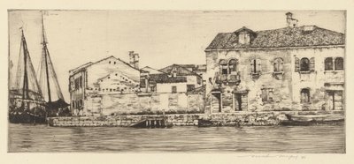 Giudecca, Venetië door Mortimer Menpes