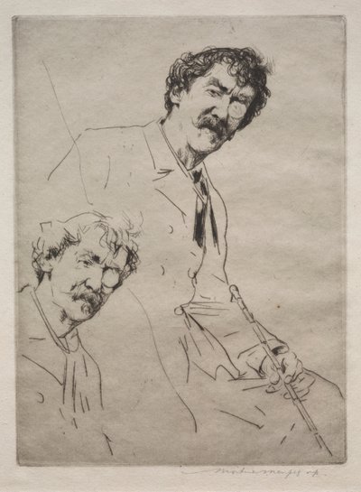 James MacNeill Whistler door Mortimer Menpes