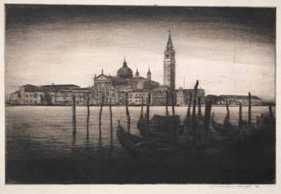 San Giorgio Maggiore door Mortimer Menpes