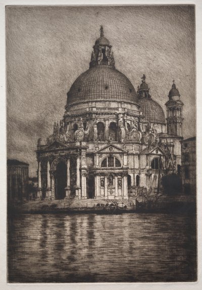 Santa Maria della Salute #2 door Mortimer Menpes