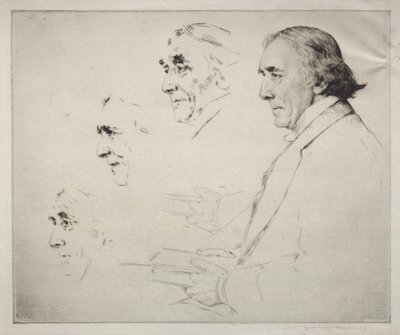 Sir Henry Irving door Mortimer Menpes