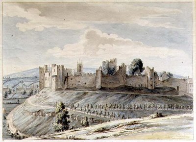 Kasteel Ludlow door Moses Griffith