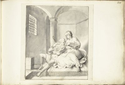 Cimon en Pero (Caritas Romana) door Moses Ter Borch