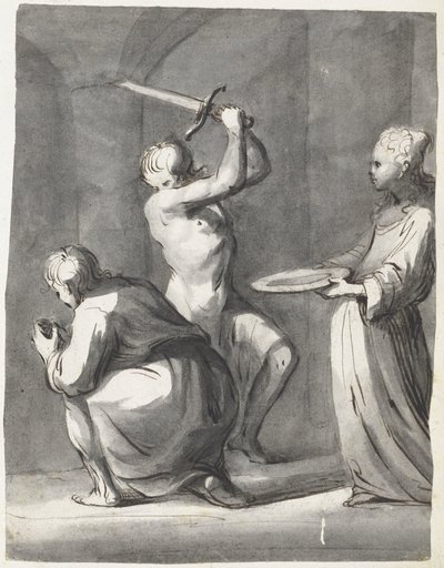 Onthoofding van Johannes de Doper door Moses Ter Borch