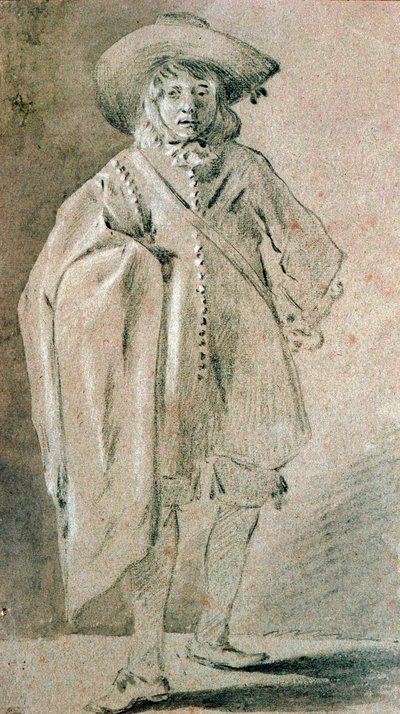 Zelfportret, 1660s door Moses Ter Borch