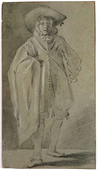 Zelfportret, 1660s door Moses Ter Borch