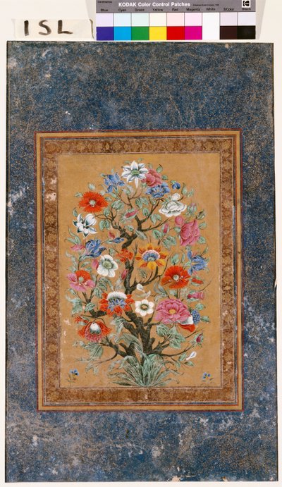 Mythische plant door Mughal School