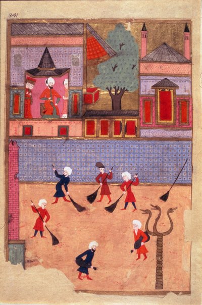 Straatvegers Pagina uit nickname-i Humayun (Surname i Humayun) of 