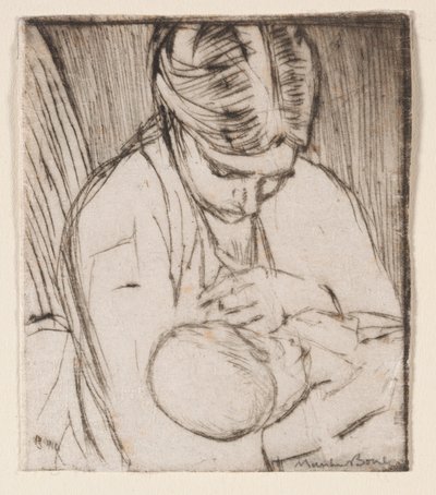 Gertrude en Stephen, nr. 6 door Muirhead Bone