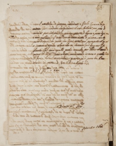 Portfolio van tekeningen door Mutio Oddi van Urbino en anderen, p120, ca. 1635-40 door Muzio Oddi