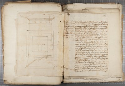 Portfolio van tekeningen door Mutio Oddi van Urbino en anderen, p120, ca. 1635-40 door Muzio Oddi