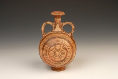 Aryballos Pelgrimsfles door Mycenaean