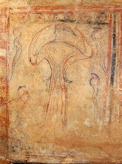Larnax (keramiek) door Mycenaean