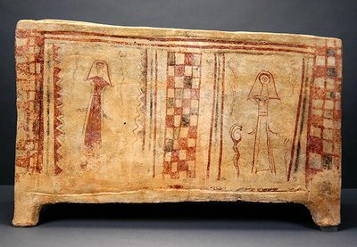 Larnax door Mycenaean