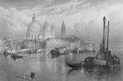 Venetië door Myles Birket (after) Foster
