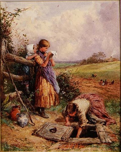Bij de Put door Myles Birket Foster