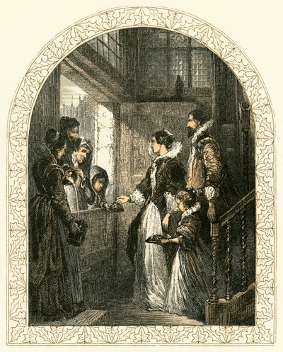 Liefdadigheid door Myles Birket Foster