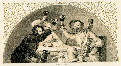 Kerstlied ter ere van bier door Myles Birket Foster