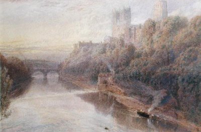 Kasteel van Durham door Myles Birket Foster