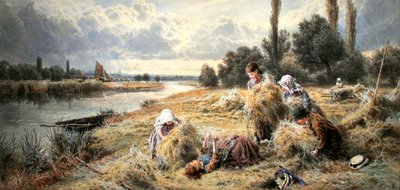 Hooimakers door Myles Birket Foster