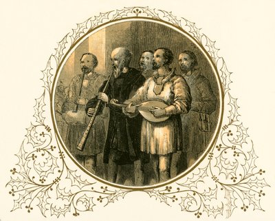 Muziek met Kerstmis door Myles Birket Foster