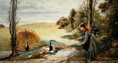 Pauwen door Myles Birket Foster