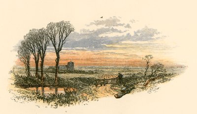 Zondagavondwandeling door Myles Birket Foster