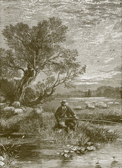 De wens van de visser door Myles Birket Foster