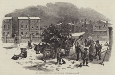 De Kerst Hulstkar door Myles Birket Foster