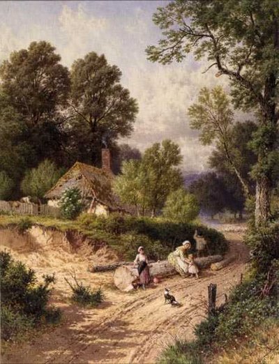 De Groene Laan door Myles Birket Foster